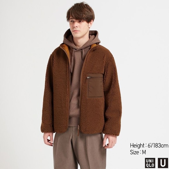 Pilelined Fleece Reversible Jacket 